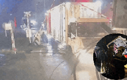 Công an Hà Nội thông tin danh tính tài xế trong vụ tai nạn nghiêm trọng giữa xe đầu kéo và tàu hỏa