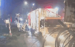 Camera ghi lại khoảnh khắc kinh hoàng trong vụ tai nạn tàu hỏa tối mùng 9 Tết ở Hà Nội