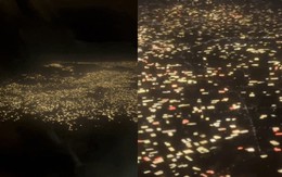 Cảnh tượng phi thường nhìn từ máy bay hóa ra là đặc sản Việt Nam!