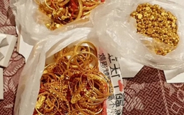 Tịch thu 3055,02 gram vàng trong ba lô một người đàn ông
