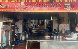 Khởi tố chủ cơ sở sản xuất giò chả chứa hàn the, thu giữ hơn 1,2 tấn