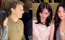 Show Prada năm nay: Tỷ phú Mark Zuckerberg ngồi front row gây tranh cãi, 2 nữ thần Hàn Quốc đọ sắc trong 1 khung hình