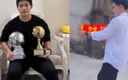 Không nhận ra Đình Bắc khi về quê, diện sơ mi trắng như soái ca nhưng làm một điều lạ lắm