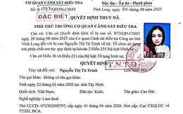 Truy nã toàn quốc Nguyễn Thị Tú Trinh SN 2002
