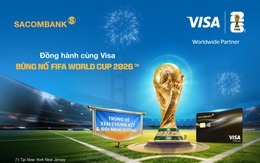 SACOMBANK, đồng hành cùng Visa du lịch Mỹ trọn gói và xem FIFA World Cup 2026™ với thẻ SACOMBANK Visa