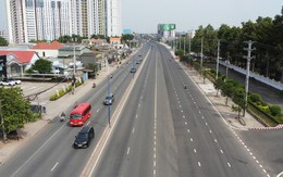 Hình hài Quốc lộ 13 đoạn qua khu vực Bình Dương sau nhiều năm thi công
