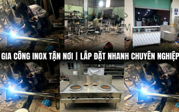 Gia công inox theo yêu cầu: Giải pháp "may đo" cho bếp công nghiệp