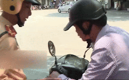 Uống rượu bia xong dắt xe qua chốt kiểm tra nồng độ cồn vẫn có thể bị CSGT phạt như thường?