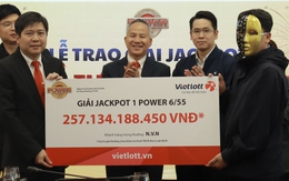 Người trúng độc đắc hơn 257 tỷ đồng là doanh nhân tại TP HCM