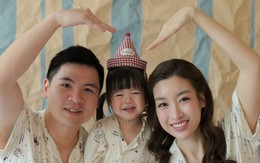 Đỗ Mỹ Linh tung bộ ảnh cực xinh yêu mừng sinh nhật chồng Chủ tịch, không hoành tráng nhưng ngọt ngào chuẩn dâu hào môn