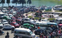 Cảnh tượng chưa từng thấy tại Đà Lạt