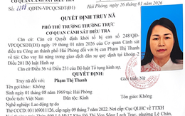 Ai biết nơi lẩn trốn của "bà trùm" Phạm Thị Thanh, liên hệ ngay số điện thoại 0692.785.462