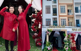 Đám cưới cặp đôi sát vách ở Bắc Ninh: Cô dâu chưa khóc xong đã về đến nhà chồng, đãi 220 mâm cỗ