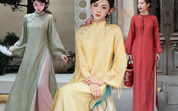 Chọn áo dài tôn dáng: Lưu ý then chốt để dáng nào mặc lên cũng thanh thoát, kể cả eo to hay vai thô