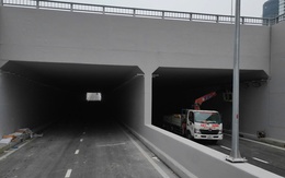 Hầm chui qua đường sắt gần 800 tỉ đồng sắp thông tuyến