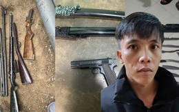 Khám xét nơi ở của Lê Trung Huy trong chuyên án lớn, tịch thu loạt tang vật chôn dưới vườn nhà