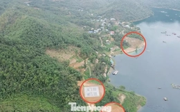 Chủ tịch tỉnh Phú Thọ chỉ đạo kiểm tra, làm rõ vụ bạt núi, lấn hồ Hòa Bình
