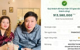 Người đàn ông ở Hà Nội vào Nghệ An nhận lại hơn 900 triệu chuyển khoản nhầm