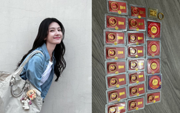 Bức ảnh 23 chiếc nhẫn vàng khiến nhiều người tấm tắc: Mua vàng bao lâu cũng chỉ đợi mỗi lúc này