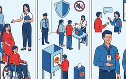 Những điều cử tri cần lưu ý khi vào phòng bỏ phiếu