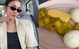 Bữa sáng khác lạ của Hà Tăng: Một nguyên liệu nhiều người chê béo xuất hiện, hoá ra có thể dưỡng mềm da và bóng tóc cực tốt