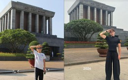 Chàng trai Pháp bày tỏ tình yêu Việt Nam bằng ảnh chụp ở Lăng Bác sau 13 năm
