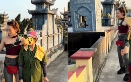 Đóng giả khách Hàn đòi bà cô dẫn đi khám phá nghĩa trang, diễn biến sau đó hút 10 triệu lượt xem