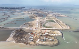 Cận cảnh khu đô thị lấn biển Cần Giờ sau gần một năm thi công