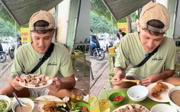 Anh Tây ăn sáng với lòng lợn và rượu táo mèo, khen 'điên rồ mà ngon nhức nách'