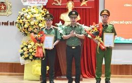 Công bố quyết định bổ nhiệm Thủ trưởng Cơ quan ANĐT và Thủ trưởng Cơ quan CSĐT Công an TPHCM