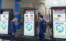 Một doanh nghiệp bị phạt vì bán xăng dầu với giá cao hơn quy định