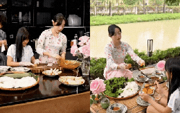 Phú bà Hà Thành tiếp tục gây sốt với cách dạy con cực khéo từ bữa cơm nhà, các mẹ thi nhau vào học hỏi