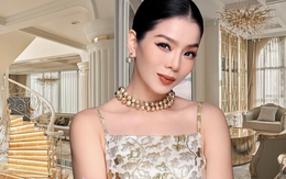 Biệt thự của "chị đại" Lệ Quyên: Cầu thang dát vàng lóng lánh như cung điện, tiết lộ 3,6 tỷ chỉ đủ xây cái cổng nhà