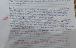 Bài thi tiếng Anh đang khiến nhiều giáo viên, phụ huynh chết lặng: Như này thì hỏng cả 1 thế hệ!