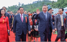 Tổng Bí thư, Thủ tướng dự lễ khởi công đồng loạt 121 trường nội trú ở biên giới