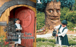 Khách Tây đến Việt Nam tham quan "ngôi làng người tí hon" dưới chân đèo ở Đà Lạt