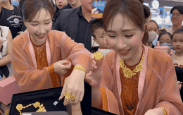 Hoà Minzy được fan tặng "6 cây vàng"