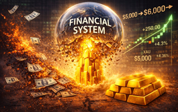 Vàng bốc hơi hàng trăm USD, người mua lỗ tiền tỷ: Vì sao chuyên gia vẫn nói đến "thời điểm 6.000 USD"?