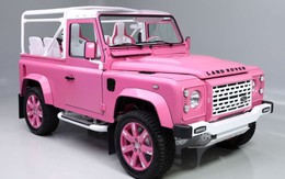 Defender 90 màu hồng 'độc lạ' lên sàn, giá bán gây tò mò