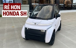 Ô tô điện Việt Nam giá từ 148 triệu đồng sắp ra mắt: Tháo pin như xe máy, sạc được tại nhà, chạy gần 10 vòng Hồ Tây mới hết pin