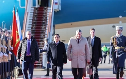 Thủ tướng Phạm Minh Chính tới Mátxcơva, bắt đầu thăm chính thức Liên bang Nga