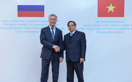 Thủ tướng thăm tập đoàn khí đốt hàng đầu của Nga, thúc đẩy các dự án LNG lớn tại Việt Nam
