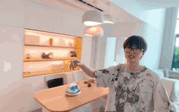 Xin vía Low G - Dương Fynn: Vừa mua nhà Hà Nội lại tậu thêm căn duplex ở Sài Gòn, 110m² góc nào cũng "thơm mùi tiền"