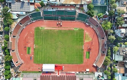 Cận cảnh sân vận động vừa được khởi công cải tạo gần 320 tỷ đồng