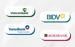 BIDV, Vietcombank, VietinBank và Agribank dự kiến bơm 1 triệu tỷ đồng cho nền kinh tế trong năm 2026