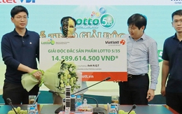 Người đàn ông trúng Vietlott hơn 14 tỷ đồng nhờ chọn số theo “mẹo” của các tỷ phú