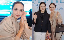 Hai "phú bà" làng bóng đá là chị em ruột: Vợ Văn Quyết "lên đồ" xinh - sang, vợ Duy Mạnh quanh năm bị chê "nên thuê stylist"