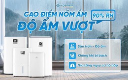 Cao điểm trời mưa nồm ẩm - Máy hút ẩm trở thành cứu tinh