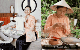 Út Về Vườn bầu vượt mặt vẫn khéo tay làm quà cho con, dân tình chưa chi đã tưởng tượng hành trình khôn lớn của nhóc tỳ