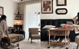 Phòng khách không còn bàn cà phê: Xu hướng mới khiến nhiều gia đình bất ngờ vì nhà rộng hơn, sống tiện hơn